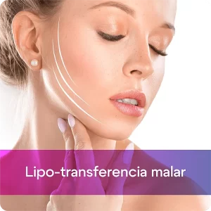 Lipo-transferencia malar